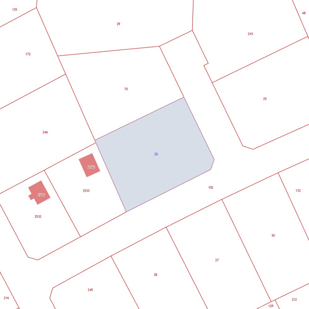 Превью плана участка