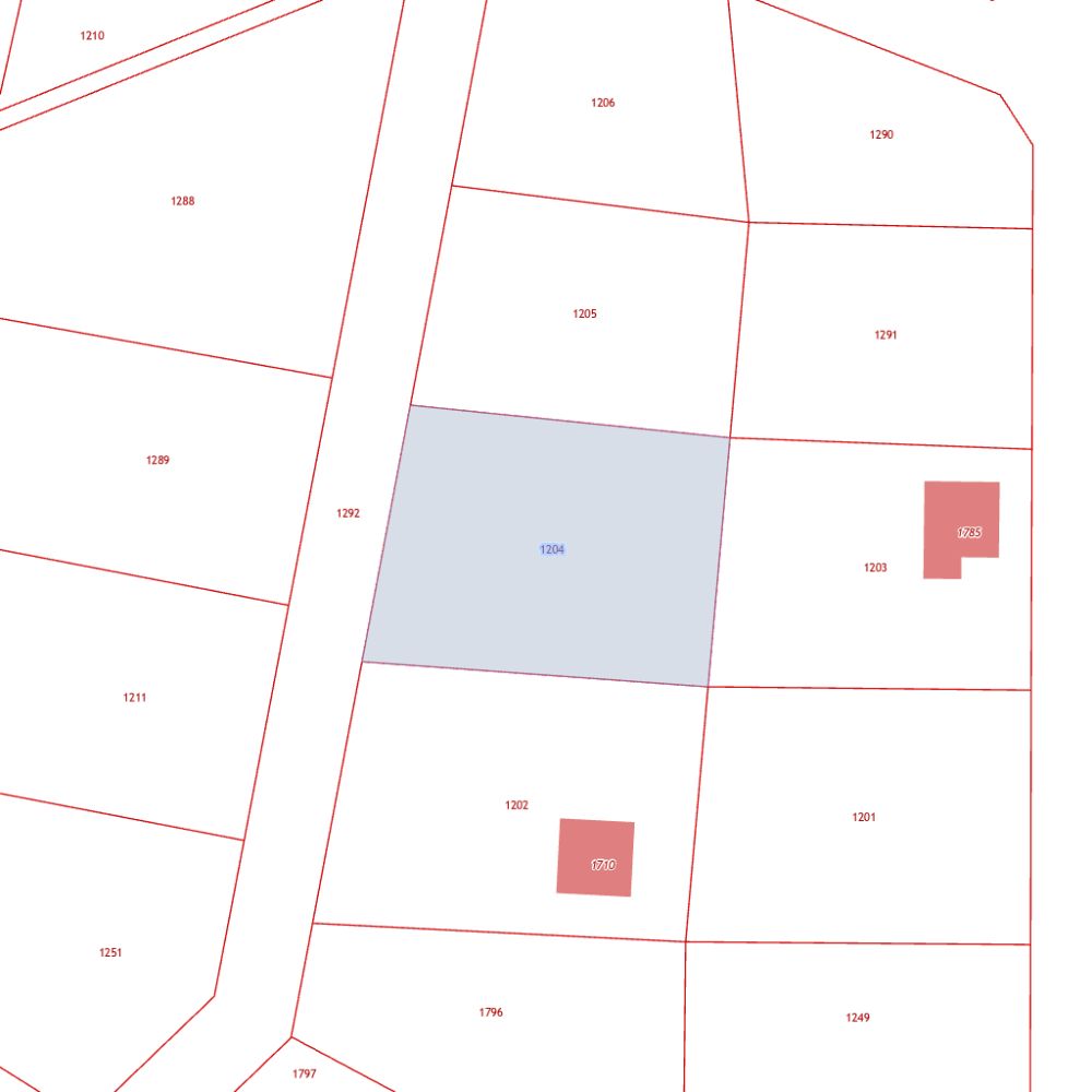 Превью плана участка