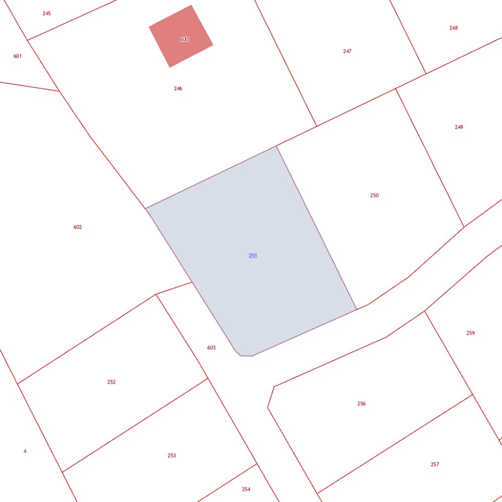 Превью плана участка