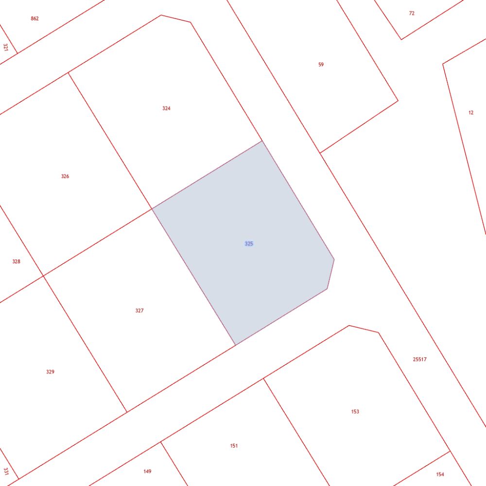 Превью плана участка