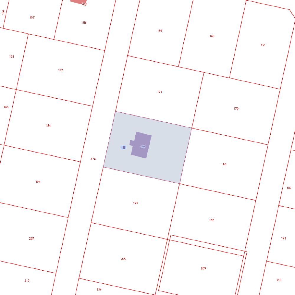 Превью плана участка