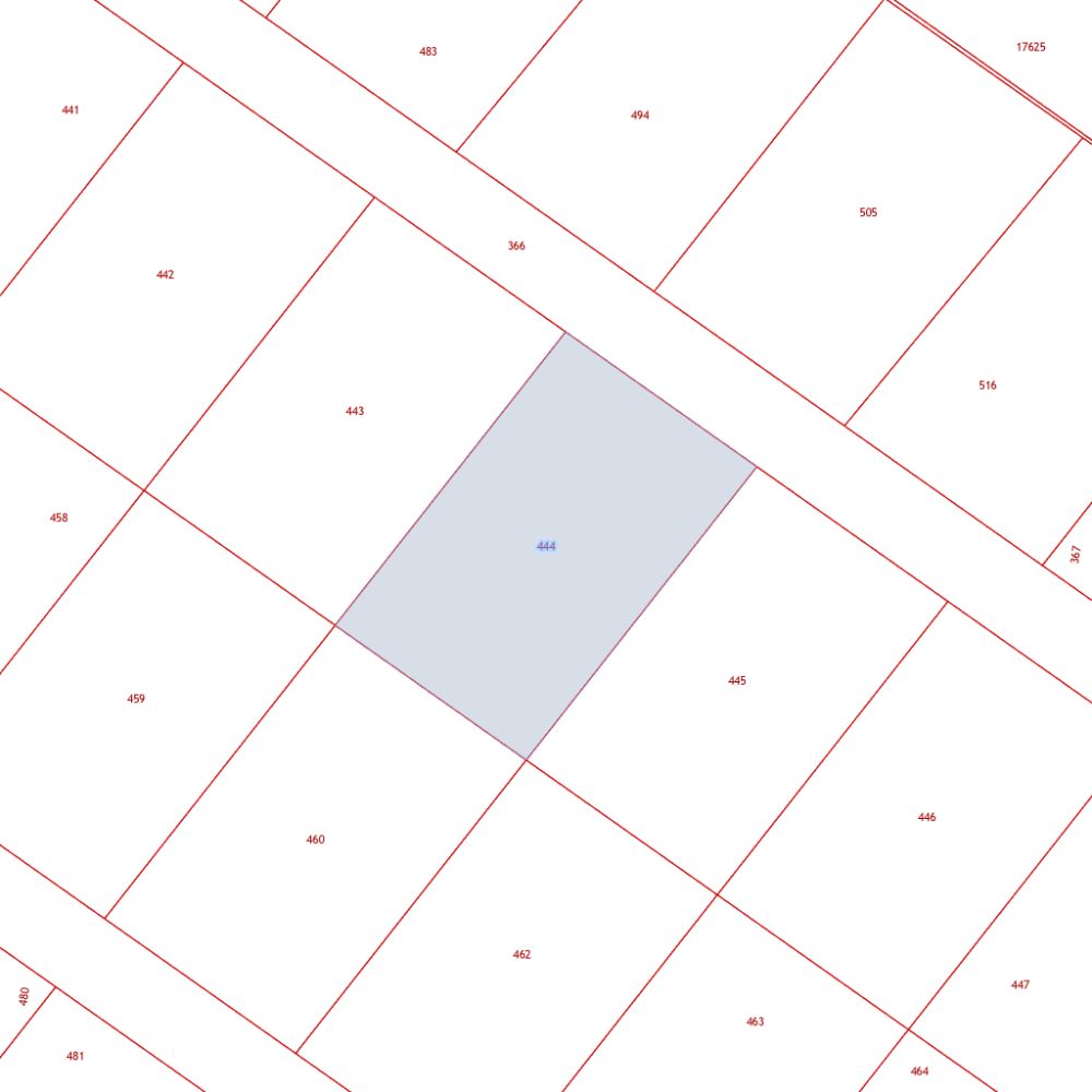 Превью плана участка