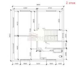 2-этаж. дом 150 м²