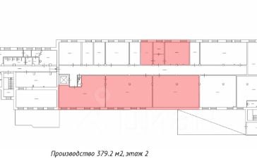 производство 379 м², этаж 2