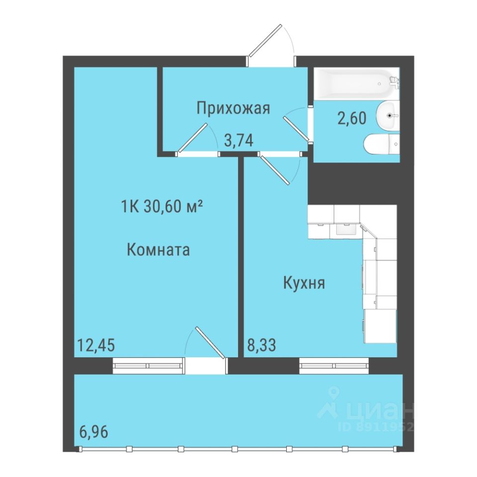 Купить 1-комнатную квартиру в селе Октябрьский Завьяловского района,  продажа однокомнатных квартир во вторичке и первичке на Циан. Найдено 111  объявлений