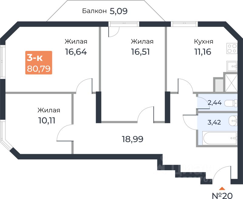 Циан Самара Купить 1 Комнатную