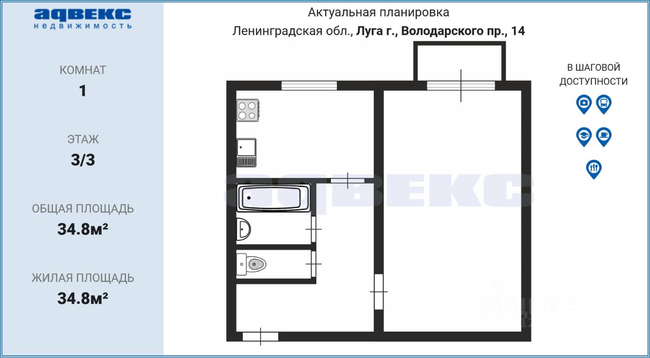 Купить квартиру в Луге, продажа квартир во вторичке и первичке на Циан.  Найдено 87 объявлений