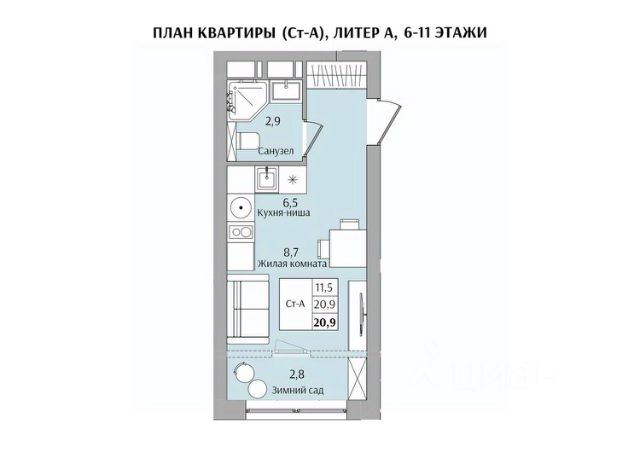 Купить квартиру в Дзержинске с поиском на карте — 1 объявлений по продаже квартир на МирКвартир