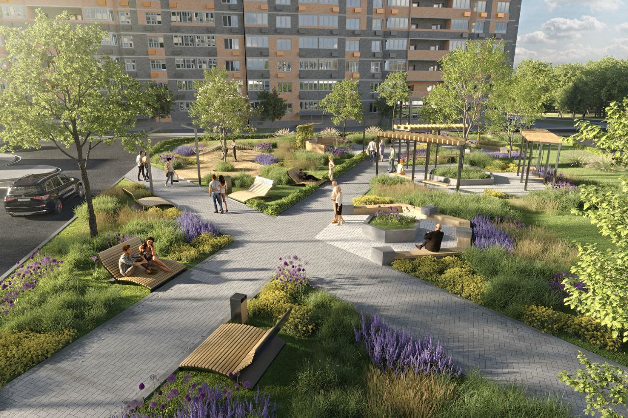 Үлкен кеуделері бар бикинидегі қыздар