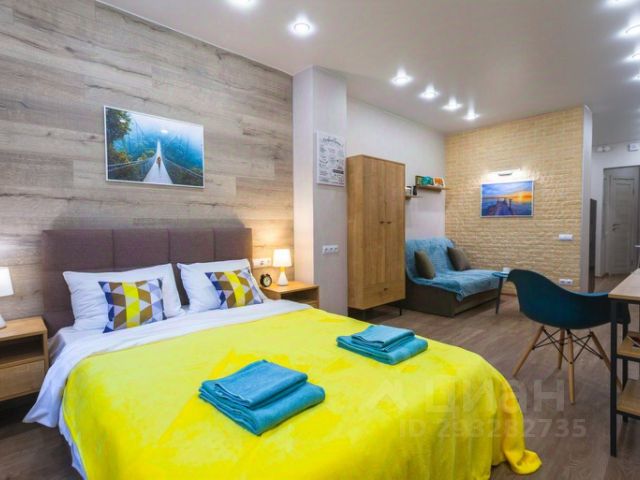 1-комн., 34 м², 1/1 этаж