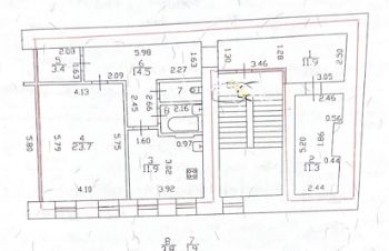 2-комн.кв., 82 м², этаж 2