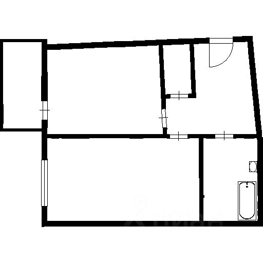 Продаю однокомнатную квартиру 49м² Приморский просп., 62к1, Санкт ...