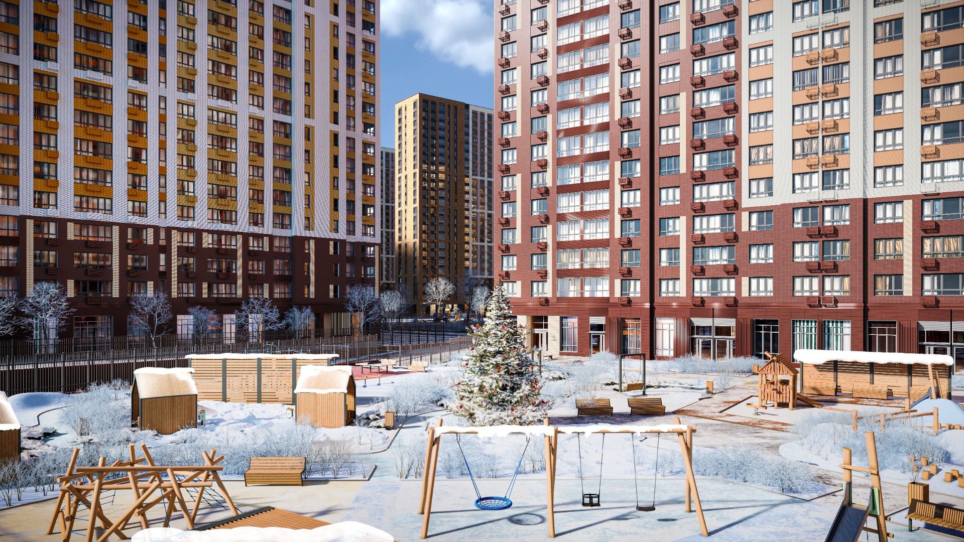 новостройки