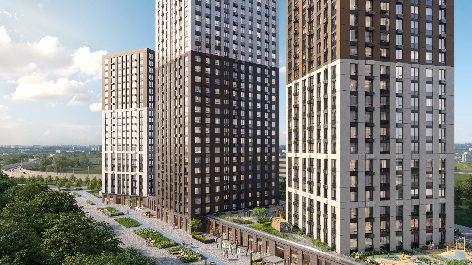 новостройки