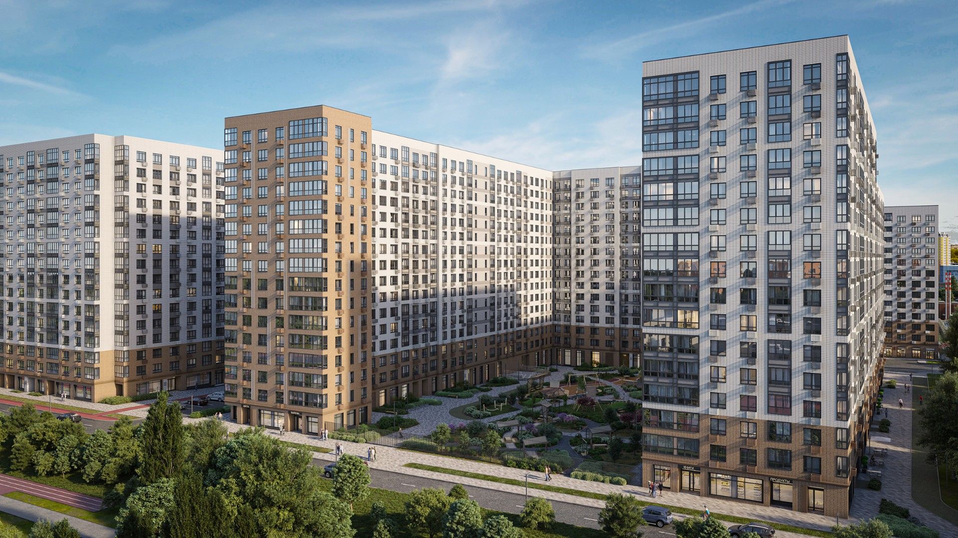 новостройки