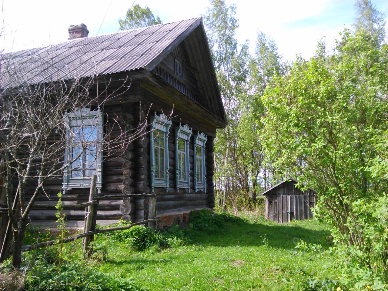 Купить дом в деревне Лапино Калининского района, продажа домов - база  объявлений Циан. Найдено 2 объявления