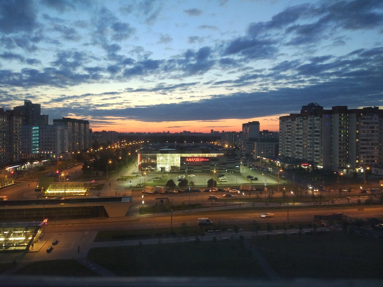 Торгово-развлекательном центре Миля
