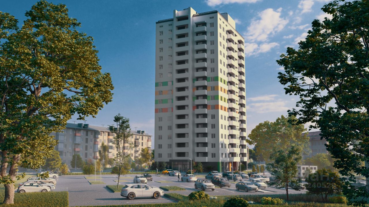 Продажа однокомнатной квартиры 38,2м² Новокуйбышевск, Самарская область,  69-й квартал, м. Алабинская - база ЦИАН, объявление 294240529