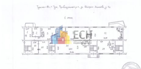 своб. назнач. 346 м², этаж 1