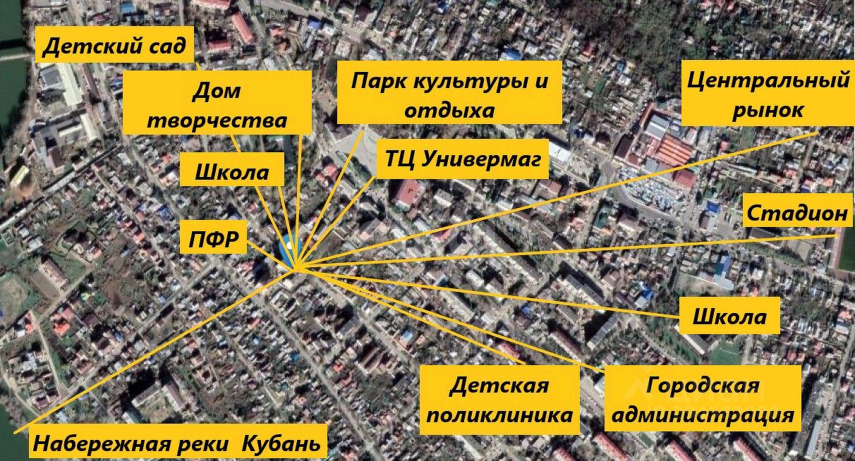 Продаю трехкомнатную квартиру 120м² Октябрьская ул., 34, Темрюк,  Краснодарский край, Темрюкский район - база ЦИАН, объявление 294582080