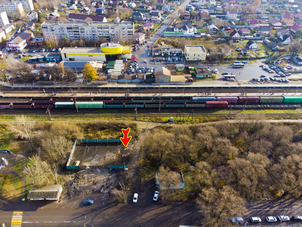 Купить земельный участок на улице Вокзальная в рабочем поселке Столбовая,  продажа земельных участков - база объявлений Циан. Найдено 1 объявление