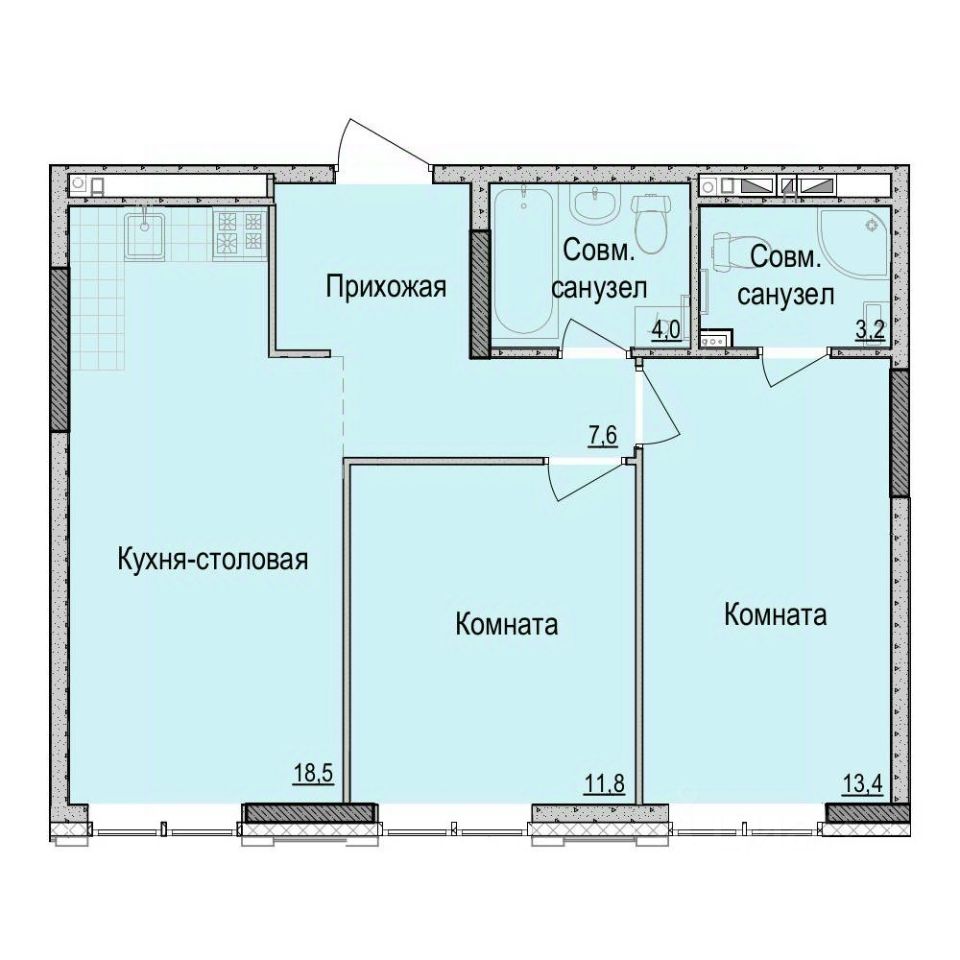 83 объявления - Сданные новостройки от застройщика КОМОССТРОЙ®. В базе Циан  [найдено объявлений].