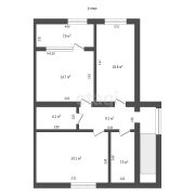 4-комн.кв., 131 м², этаж 5