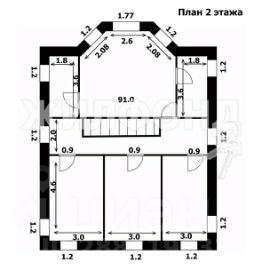 2-этаж. дом 330 м²