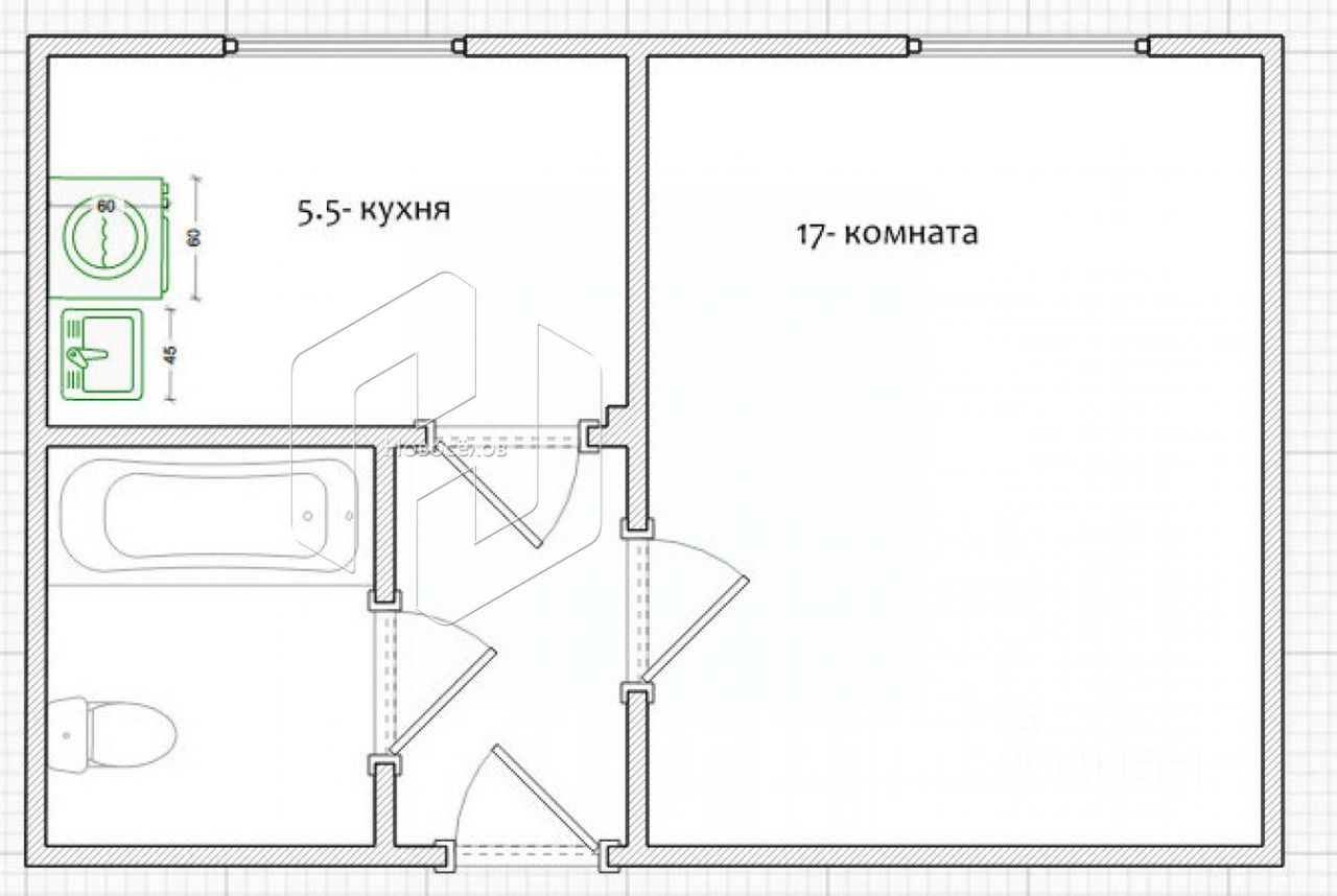 Купить 1-комнатную квартиру на последнем этаже в поселке Химмаш Рузаевского  района, продажа однокомнатных квартир на последнем этаже - база объявлений  Циан. Найдено 1 объявление