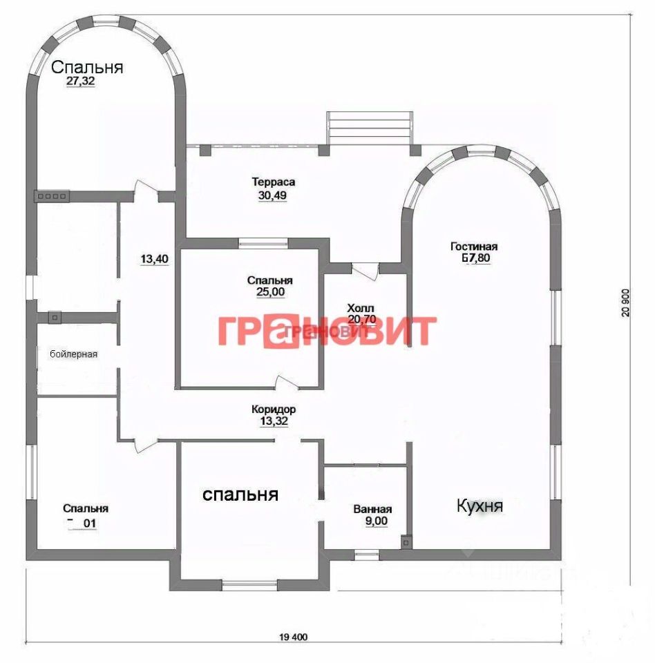 Купить коттедж 20сот. ул. Ионосферная, 3/11, Новосибирск, Новосибирская  область, Академгородок микрорайон - база ЦИАН, объявление 295353018