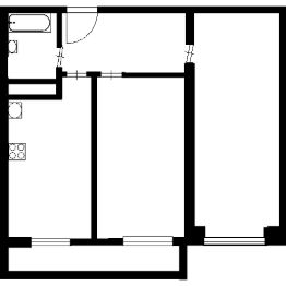 3-комн.кв., 58 м², этаж 6