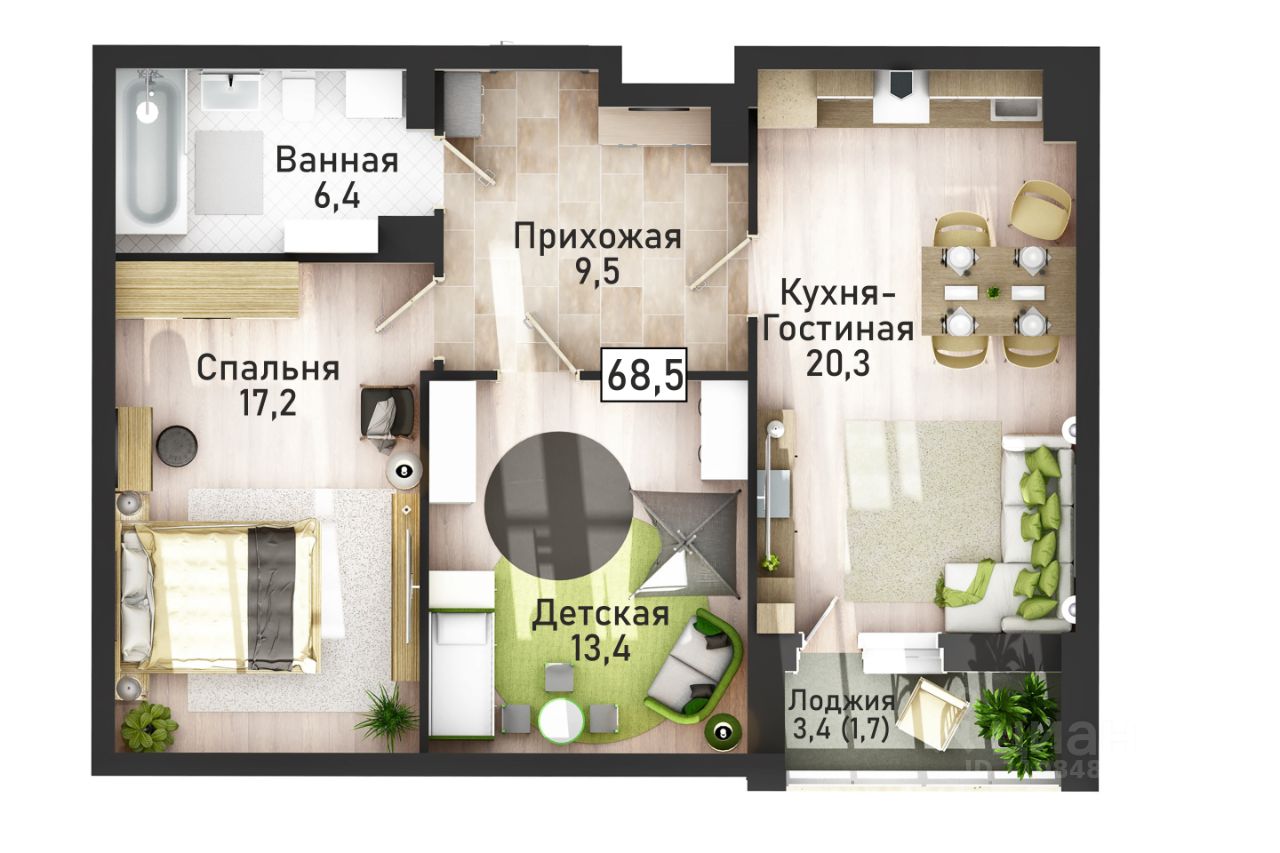 Купить 3-комнатную квартиру в новостройках в Курске, цена на официальном  сайте от застройщика, продажа 3-комнатных квартир в новом доме. Найдено 235  объявлений.