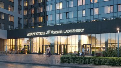 апарт.-студия, 35 м², этаж 4