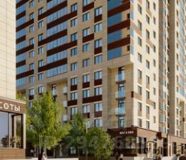 2-комн.кв., 57 м², этаж 3