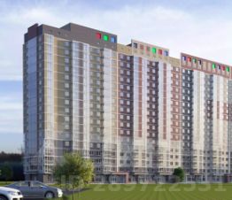 2-комн.кв., 55 м², этаж 16