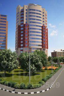 2-комн.кв., 65 м², этаж 16