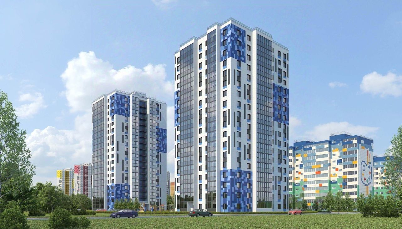 Продажа двухкомнатной квартиры 68,4м² просп. Строителей, 34, Зеленодольск,  Татарстан респ., Зеленодольский район - база ЦИАН, объявление 287780920