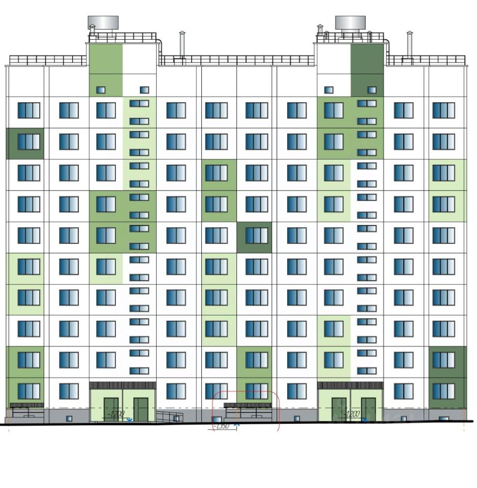 Продаю трехкомнатную квартиру 92,9м² Смоленская область, Смоленский район,  Печерск село, Печерский парк жилой комплекс - база ЦИАН, объявление  294092558