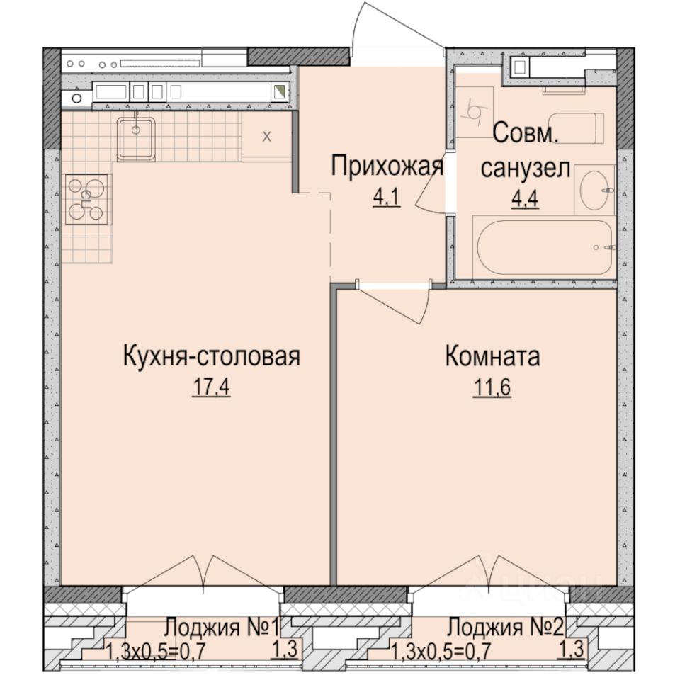 Купить 1-комнатную квартиру на улице Красногеройская в городе Ижевск,  продажа однокомнатных квартир во вторичке и первичке на Циан. Найдено 6  объявлений