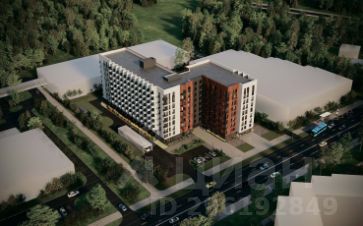 1-комн.апарт., 42 м², этаж 3