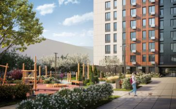 апарт.-студия, 25 м², этаж 4