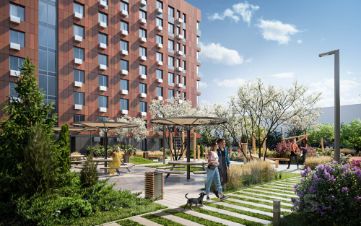 апарт.-студия, 25 м², этаж 4