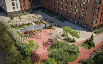1-комн.апарт., 40 м², этаж 8