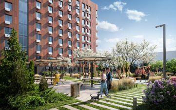 1-комн.апарт., 40 м², этаж 8