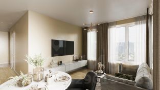 1-комн.апарт., 40 м², этаж 8