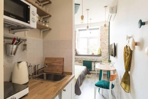 1-комн. апарт., 17 м², 1/1 этаж