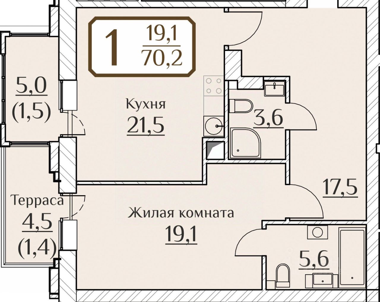 Купить 1-комнатную квартиру от застройщика Отделфинстрой (Чебоксары).  Найдено 12 объявлений.