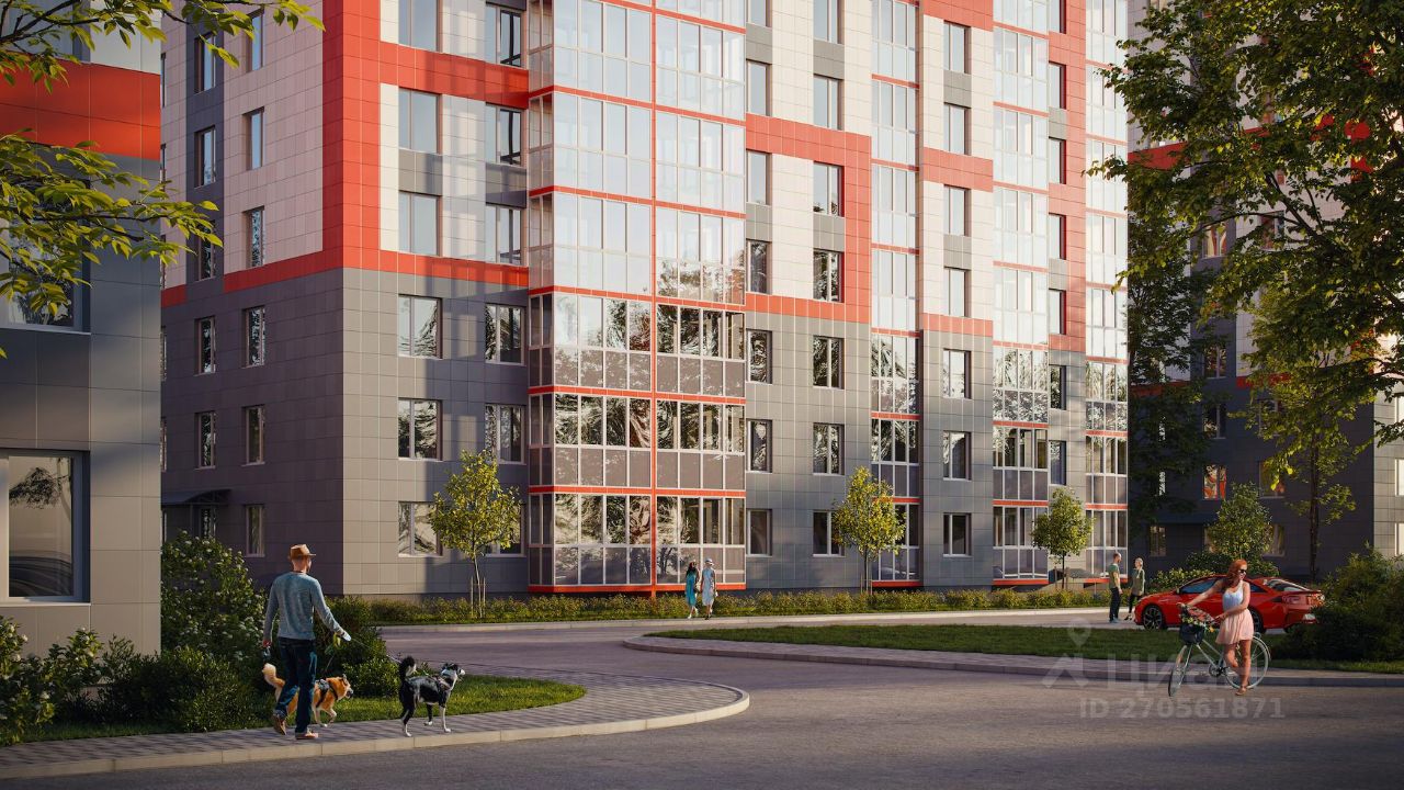 Продажа однокомнатной квартиры 39,6м² просп. Ленина, 219, Обнинск,  Калужская область - база ЦИАН, объявление 270561871