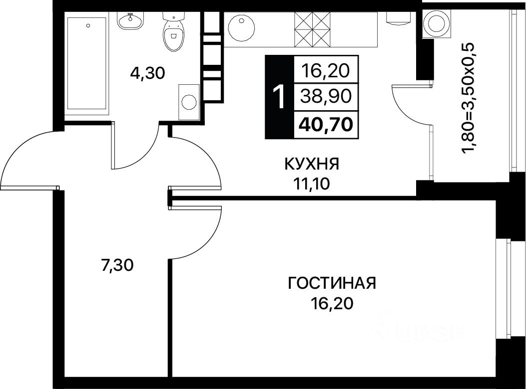 Купить 1-комнатную квартиру на 11 этаже в районе Первомайский в городе  Ростов-на-Дону. Найдено 57 объявлений.