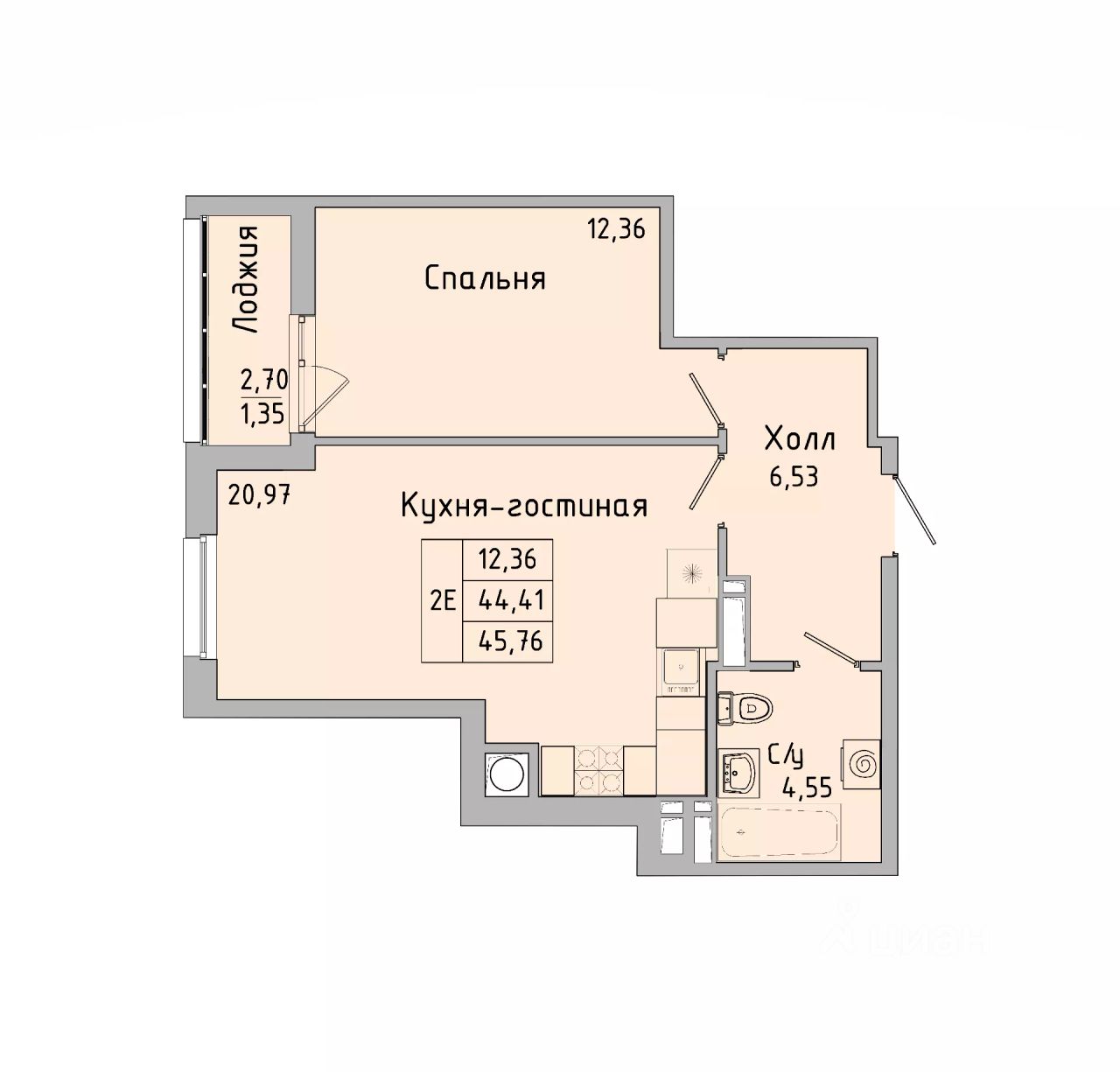 Купить 2-комнатную квартиру на улице Ушинского в городе Батайск, продажа  двухкомнатных квартир во вторичке и первичке на Циан. Найдено 138 объявлений